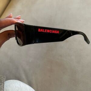 Balenciaga Led Sunglasses in Black